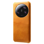 For Xiaomi 13 Ultra PU Leather+PC Phone Cover Calf Texture Anti-Scratch Back Case