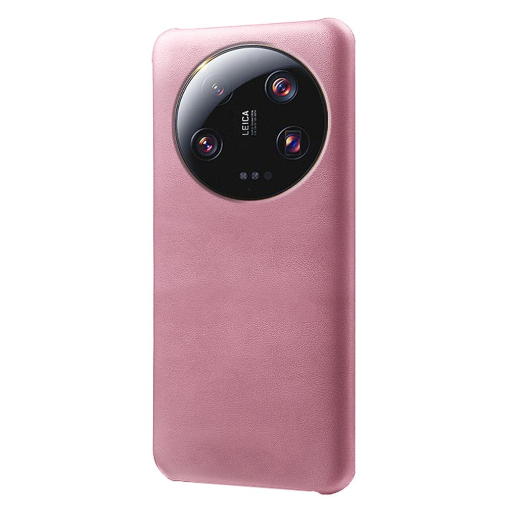 Xiaomi 13 Ultra PU-läder + PC-mobilskal Kalvstruktur Reptåligt bakstycke