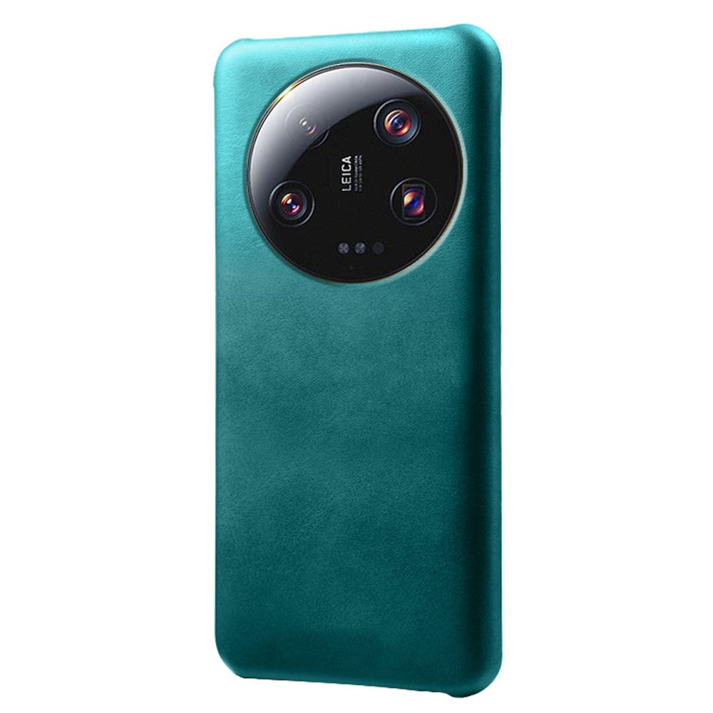 For Xiaomi 13 Ultra PU Leather+PC Phone Cover Calf Texture Anti-Scratch Back Case