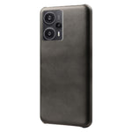For Xiaomi Redmi Note 12 Turbo / Poco F5 5G PU Leather Coated PC Phone Case Calf Texture Anti-drop Cover