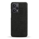 For Xiaomi Redmi Note 12 Turbo / Poco F5 5G Cloth+Hard PC Phone Case Anti-scracth Phone Cover