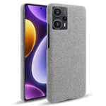 For Xiaomi Redmi Note 12 Turbo / Poco F5 5G Cloth+Hard PC Phone Case Anti-scracth Phone Cover
