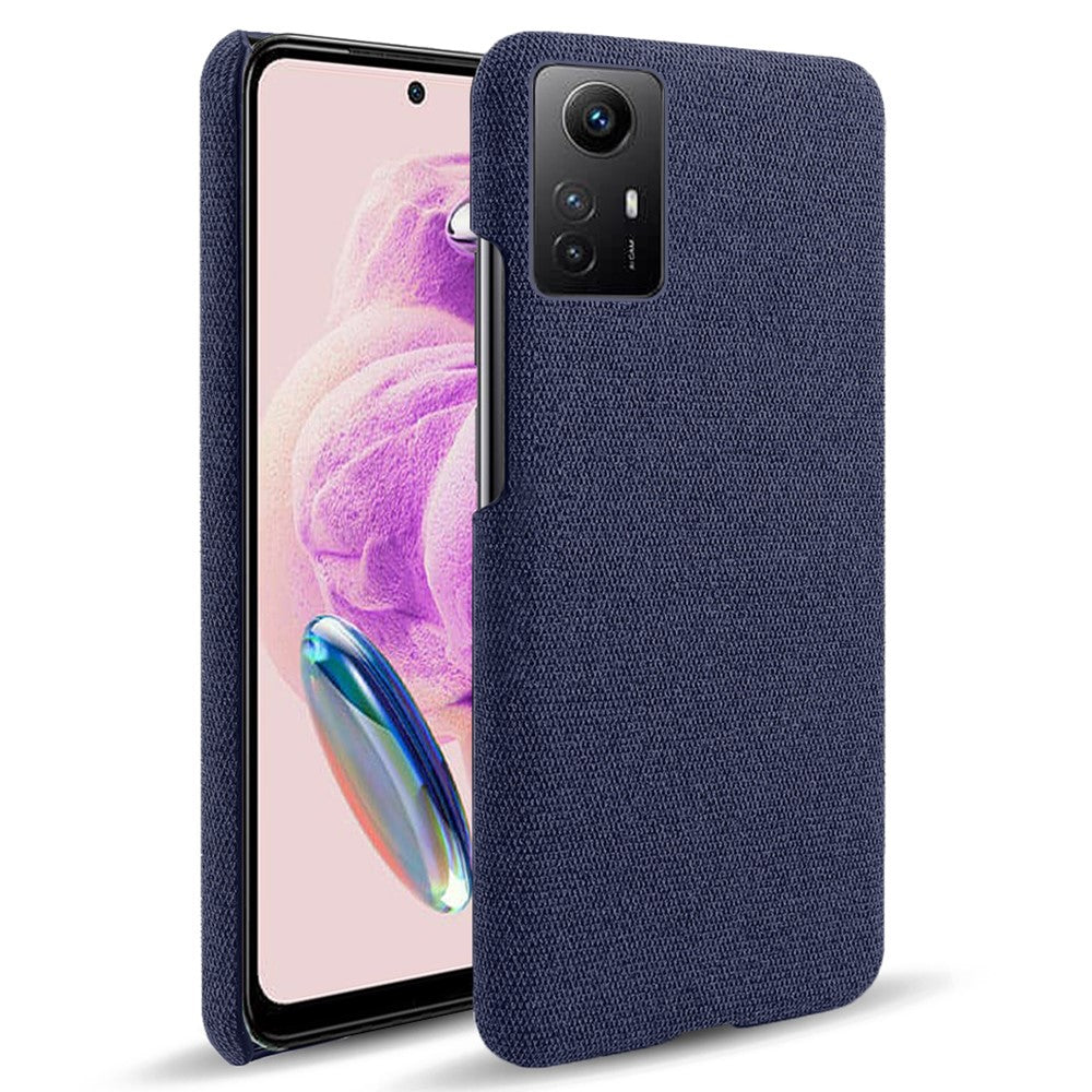 Xiaomi Redmi Note 12S 4G Tyg + Hårt PC mobilskydd Fallsäkert Skyddsskal