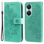 For Huawei nova 11i / Maimang 20 / Enjoy 60 Pro Case Floral Pattern PU Leather Wallet Stand Phone Cover