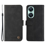 Huawei nova 11i / Maimang 20 / Enjoy 60 Pro Läderplånboksfodral Skin Touch mobilskal Stativ med Rem