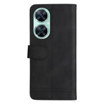 Huawei nova 11i / Maimang 20 / Enjoy 60 Pro Läderplånboksfodral Skin Touch mobilskal Stativ med Rem