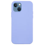 iPhone 15 Plus flytande silikon fallskyddande mobilskal mjukt foder bakstycke