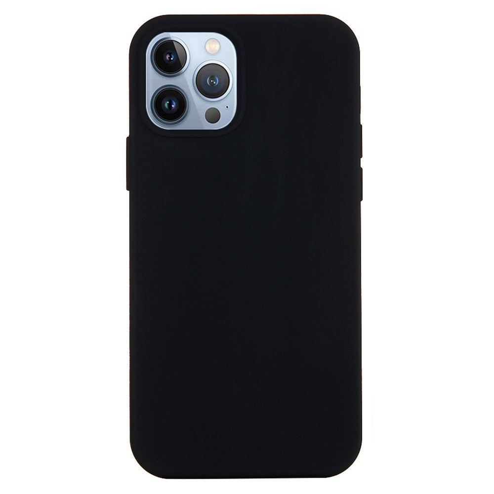 For iPhone 15 Pro Liquid Silicone Phone Case Soft Lining Anti-scratch Back Cover