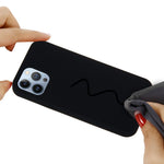 For iPhone 15 Pro Liquid Silicone Phone Case Soft Lining Anti-scratch Back Cover
