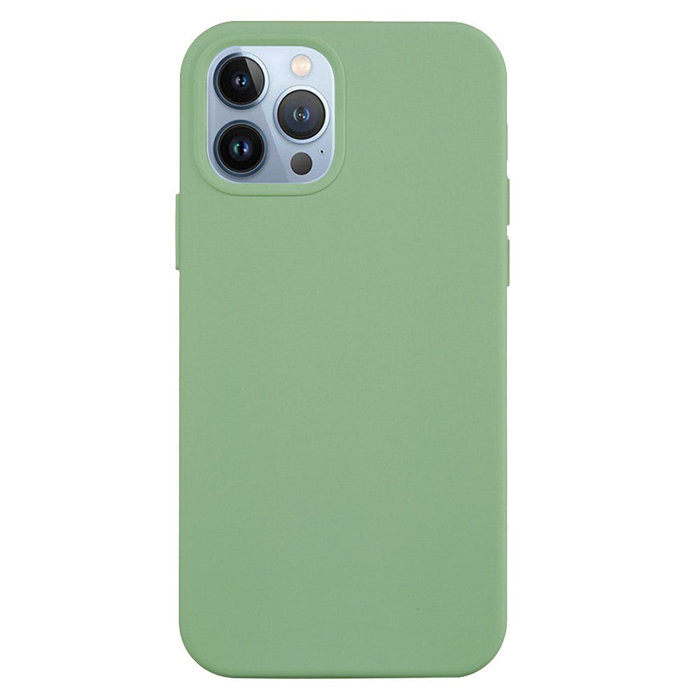 For iPhone 15 Pro Liquid Silicone Phone Case Soft Lining Anti-scratch Back Cover
