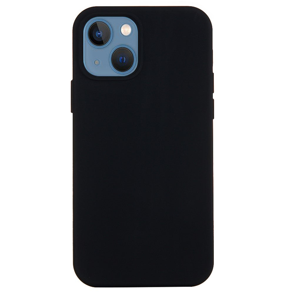 iPhone 15 Flexibelt Flytande Silikon Mobilskal Mjukt Fodrad Fallskyddande Skal