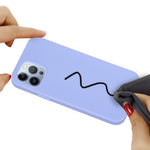 For iPhone 15 Pro Max Liquid Silicone Soft Lining Back Cover Anti-drop Phone Case