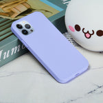 For iPhone 15 Pro Max Liquid Silicone Soft Lining Back Cover Anti-drop Phone Case