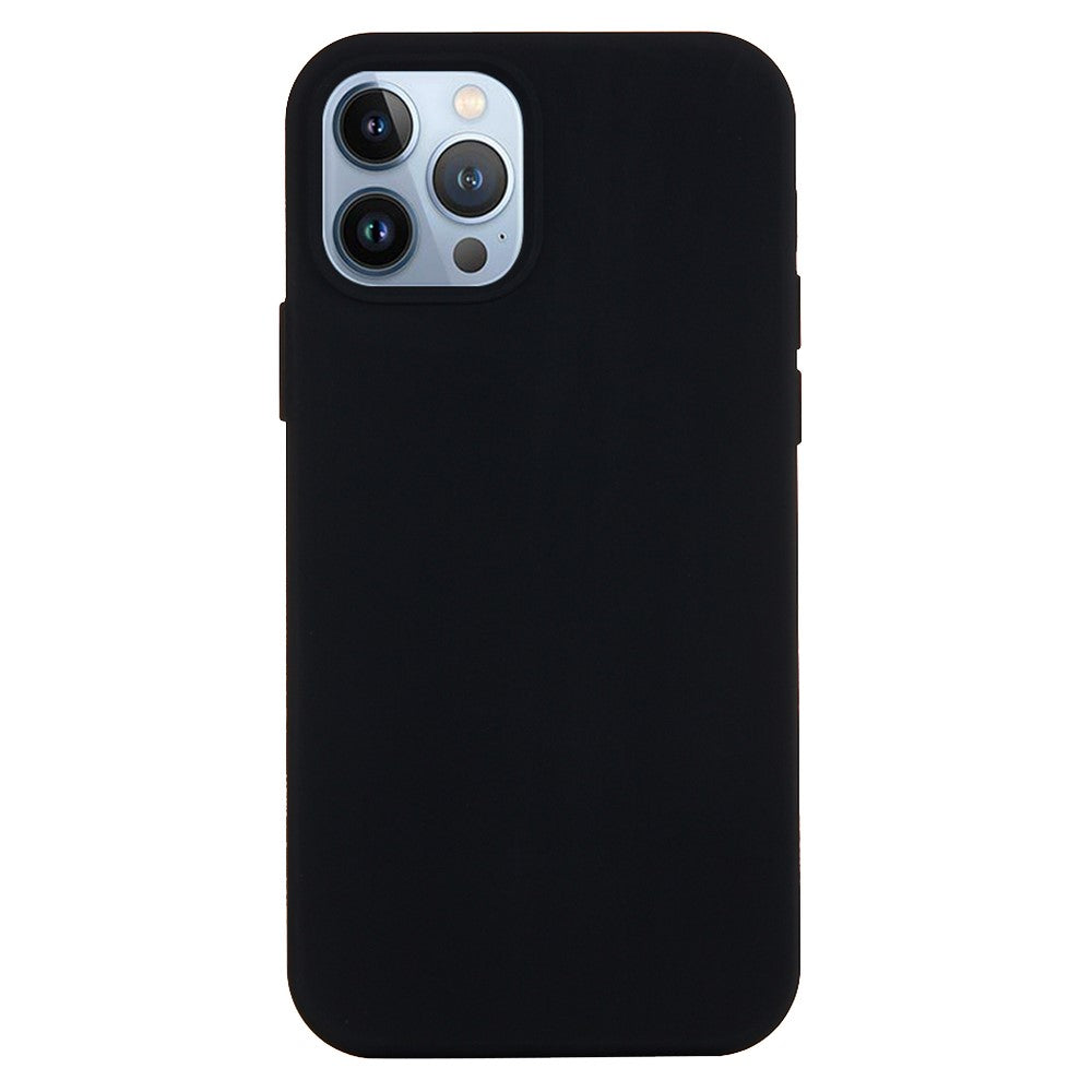 For iPhone 15 Pro Max Liquid Silicone Soft Lining Back Cover Anti-drop Phone Case