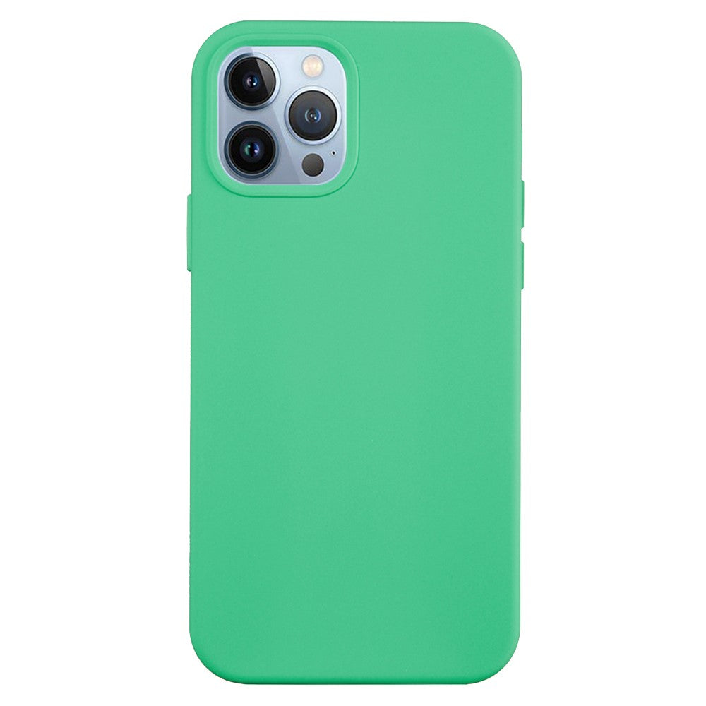 For iPhone 15 Pro Max Liquid Silicone Soft Lining Back Cover Anti-drop Phone Case