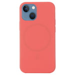 For iPhone 15 Soft Silicone Phone Case Slim Phone Cover Compatible with MagSafe Wireless Charging