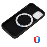 For iPhone 15 Plus Anti-Drop Phone Case Soft Silicone Phone Cover Compatible with MagSafe Wireless Charging