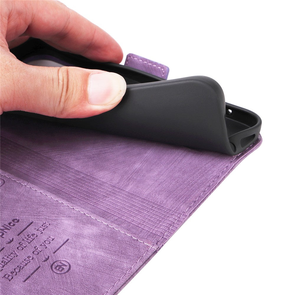 BETOPNICE 001 For Honor X9a 5G / X40 5G / Magic5 Lite 5G Shockproof Case Stitching Imprinted PU Leather Wallet Phone Cover