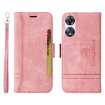 BETOPNICE 001 For Oppo A58 5G / A78 5G PU Leather Flip Cover Stitching Imprinted Wallet Phone Case