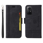 BETOPNICE 001 For Xiaomi Redmi Note 12S 4G Wallet Phone Cover Stitching Imprinted Anti-Drop  PU Leather Case