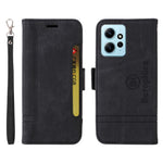 BETOPNICE 001 Shockproof Case for Xiaomi Redmi Note 12 4G Anti-Drop PU Leather Phone Cover