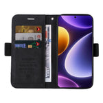 BETOPNICE 001 For Xiaomi Redmi Note 12 Turbo / Poco F5 5G PU Leather Wallet Cover Anti-Scratch Protective Phone Case