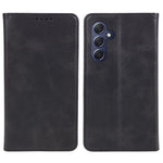 For Samsung Galaxy A24 4G (162.1 x 77.6 x 8.3mm) PU Leather Wallet Stand Case Calf Texture Anti-fall Phone Cover