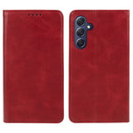 For Samsung Galaxy A24 4G (162.1 x 77.6 x 8.3mm) PU Leather Wallet Stand Case Calf Texture Anti-fall Phone Cover
