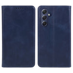 For Samsung Galaxy A24 4G (162.1 x 77.6 x 8.3mm) PU Leather Wallet Stand Case Calf Texture Anti-fall Phone Cover