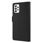 Til Samsung Galaxy A33 5G Stand-etui Spejldesign PU-læder + TPU-kortholder Mobiltelefoncover
