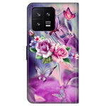 For Xiaomi 13 3D Pattern Printing Wallet Case PU Leather Stand Flip Protective Phone Cover