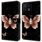 For Xiaomi 13 3D Pattern Printing Wallet Case PU Leather Stand Flip Protective Phone Cover