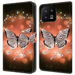 For Xiaomi 13 3D Pattern Printing Wallet Case PU Leather Stand Flip Protective Phone Cover