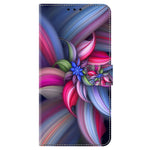 Til Samsung Galaxy A23 5G (Global Version) Flipcover i læder med 3D-mønster, stander og kortholder