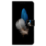 Pung Etui til Samsung Galaxy A52 4G / 5G / A52s 5G, PU Læder Stander 3D Mønsterprint Telefon Cover