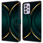 Pung Etui til Samsung Galaxy A52 4G / 5G / A52s 5G, PU Læder Stander 3D Mønsterprint Telefon Cover