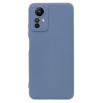 For Xiaomi Redmi Note 12S 4G Candy Color Rubberized TPU Case Anti-Scratch Fiber Lining Phone Cover