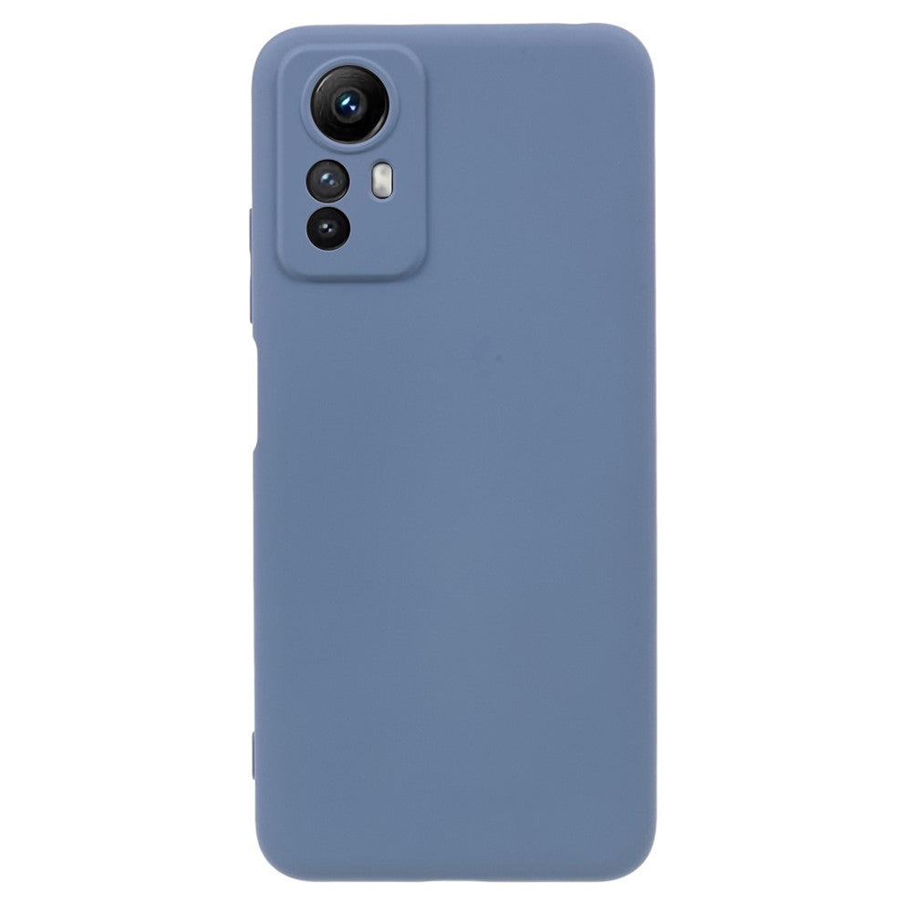 For Xiaomi Redmi Note 12S 4G Candy Color Rubberized TPU Case Anti-Scratch Fiber Lining Phone Cover