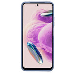 Xiaomi Redmi Note 12S 4G Godisfärgat Gummerat TPU-skal Reptåligt Fiberfoder mobilskydd