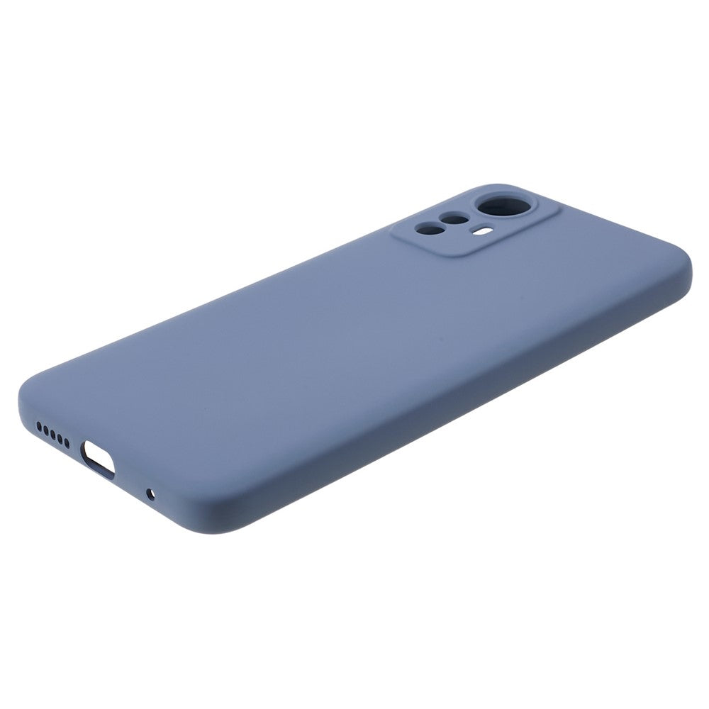 For Xiaomi Redmi Note 12S 4G Candy Color Rubberized TPU Case Anti-Scratch Fiber Lining Phone Cover