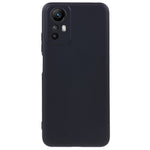 For Xiaomi Redmi Note 12S 4G Candy Color Rubberized TPU Case Anti-Scratch Fiber Lining Phone Cover