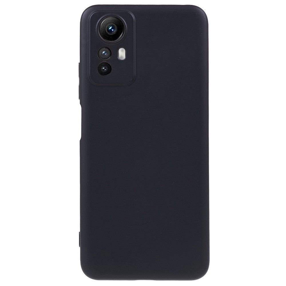 For Xiaomi Redmi Note 12S 4G Candy Color Rubberized TPU Case Anti-Scratch Fiber Lining Phone Cover