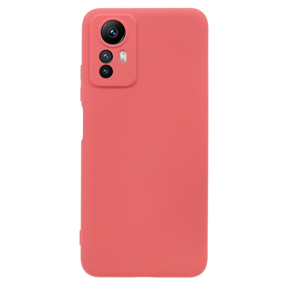 For Xiaomi Redmi Note 12S 4G Candy Color Rubberized TPU Case Anti-Scratch Fiber Lining Phone Cover