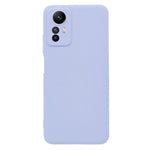 For Xiaomi Redmi Note 12S 4G Candy Color Rubberized TPU Case Anti-Scratch Fiber Lining Phone Cover