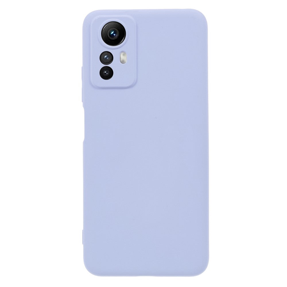 For Xiaomi Redmi Note 12S 4G Candy Color Rubberized TPU Case Anti-Scratch Fiber Lining Phone Cover