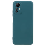 Xiaomi Redmi Note 12S 4G Godisfärgat Gummerat TPU-skal Reptåligt Fiberfoder mobilskydd