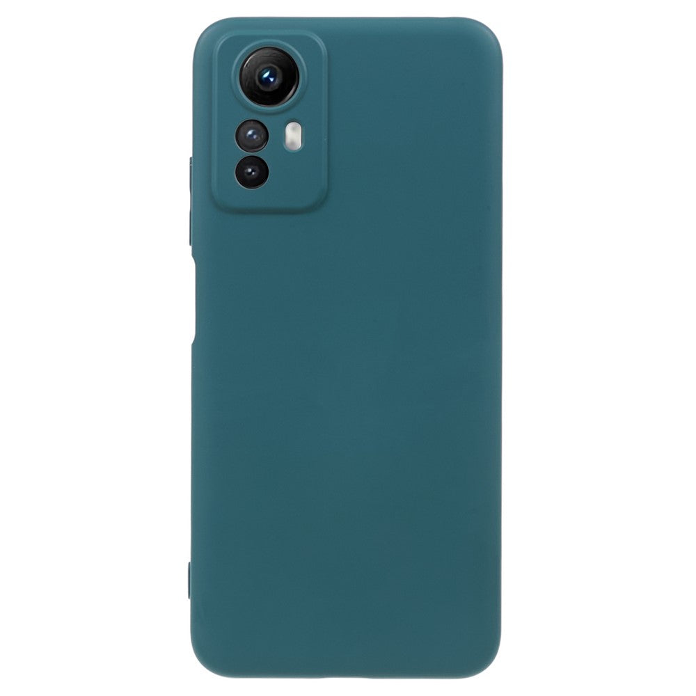 Xiaomi Redmi Note 12S 4G Godisfärgat Gummerat TPU-skal Reptåligt Fiberfoder mobilskydd