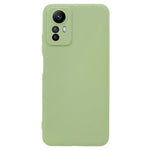 Xiaomi Redmi Note 12S 4G Godisfärgat Gummerat TPU-skal Reptåligt Fiberfoder mobilskydd