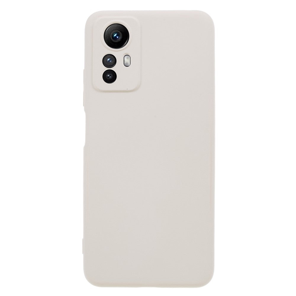 Xiaomi Redmi Note 12S 4G Godisfärgat Gummerat TPU-skal Reptåligt Fiberfoder mobilskydd
