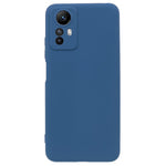 Xiaomi Redmi Note 12S 4G Godisfärgat Gummerat TPU-skal Reptåligt Fiberfoder mobilskydd